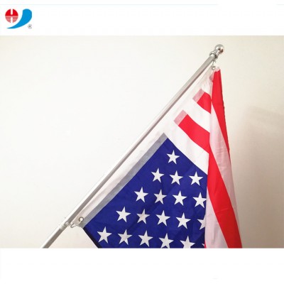 Tangle Free Spinning flag pole Residential or Commercial Flag Pole aluminum flexible flag pole