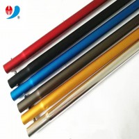 Colorful anodized aluminum tube for tent