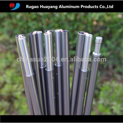 China Manufacturer tent tubing tent pole aluminum tent pole