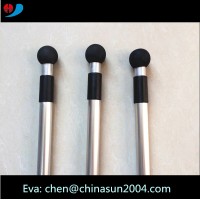 2sections aluminum telescopic tent pole with EVA ball